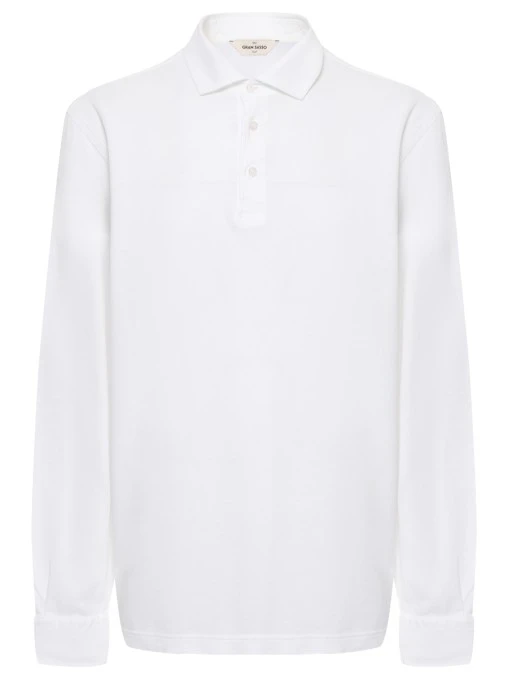 Поло хлопковое GRAN  SASSO