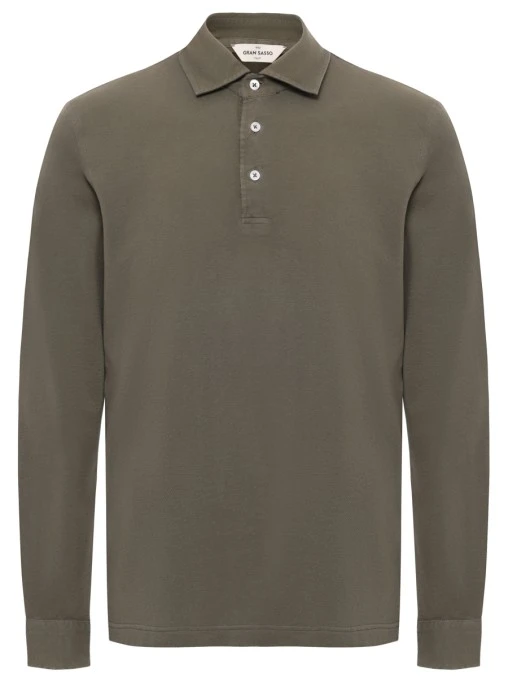 Поло хлопковое GRAN  SASSO