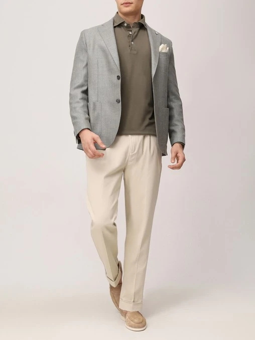 Поло хлопковое GRAN  SASSO