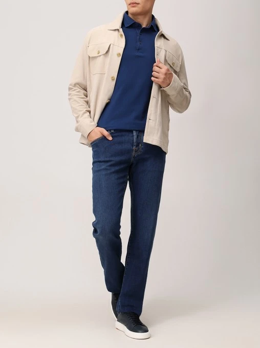 Поло хлопковое GRAN  SASSO