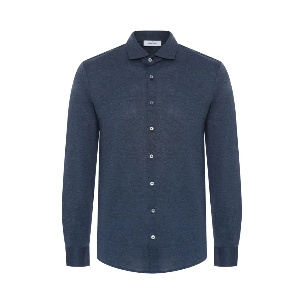 Рубашка Slim Fit хлопковая