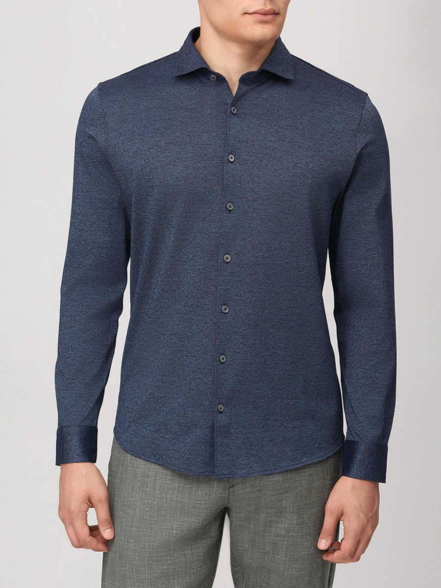 Рубашка Slim Fit хлопковая