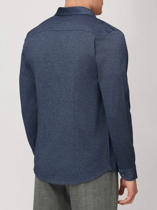 Рубашка Slim Fit хлопковая GRAN SASSO
