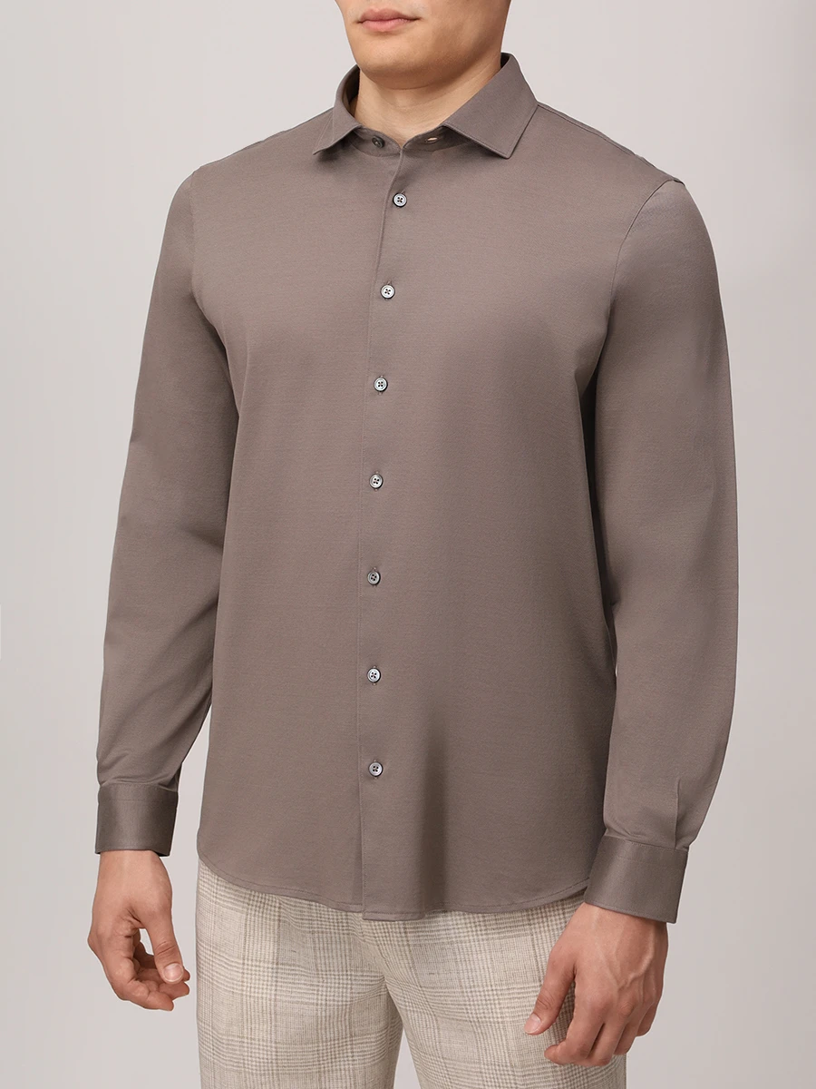 Рубашка Slim Fit хлопковая