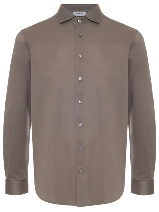 Рубашка Slim Fit хлопковая GRAN  SASSO