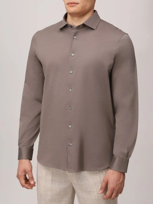 Рубашка Slim Fit хлопковая GRAN SASSO