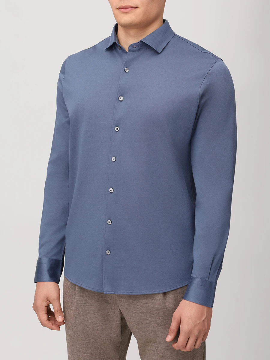 Рубашка Slim Fit хлопковая