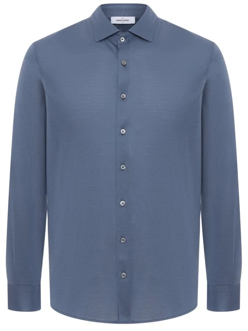 Рубашка Slim Fit хлопковая GRAN  SASSO