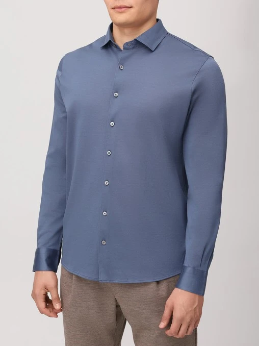Рубашка Slim Fit хлопковая GRAN SASSO
