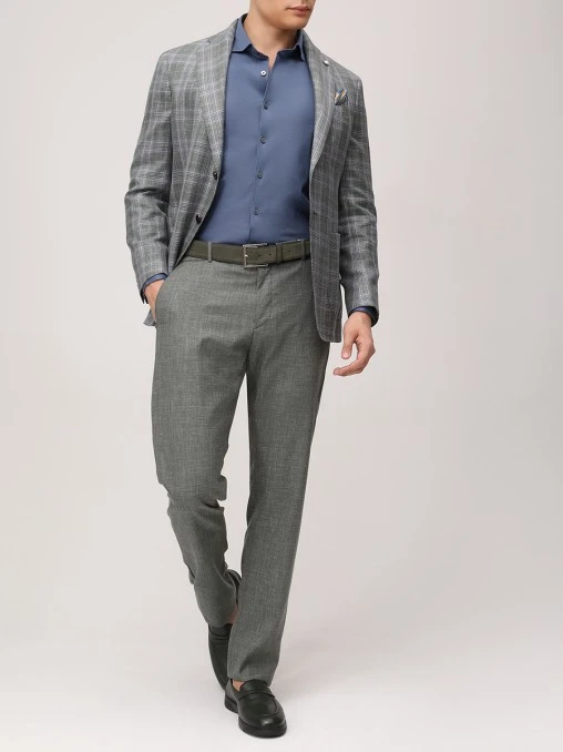 Рубашка Slim Fit хлопковая GRAN  SASSO