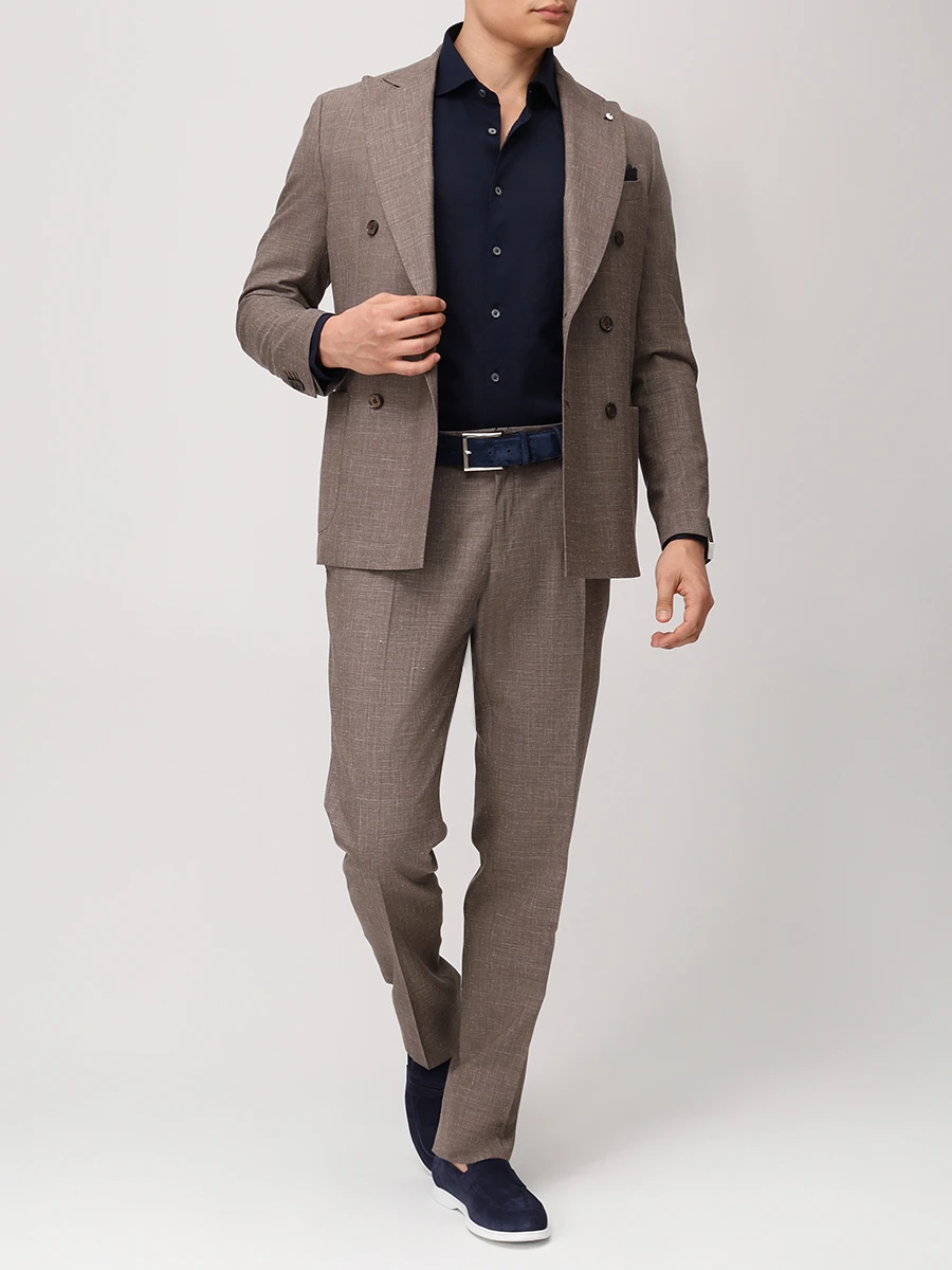 Рубашка Slim Fit хлопковая