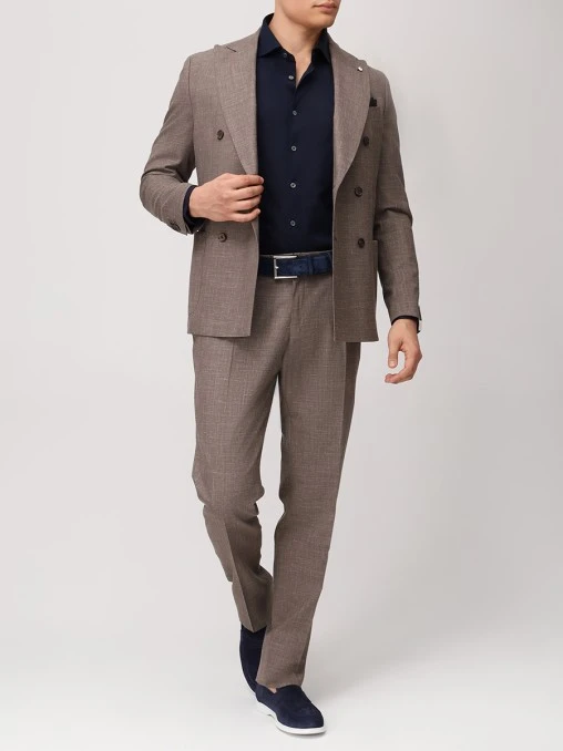 Рубашка Slim Fit хлопковая GRAN  SASSO