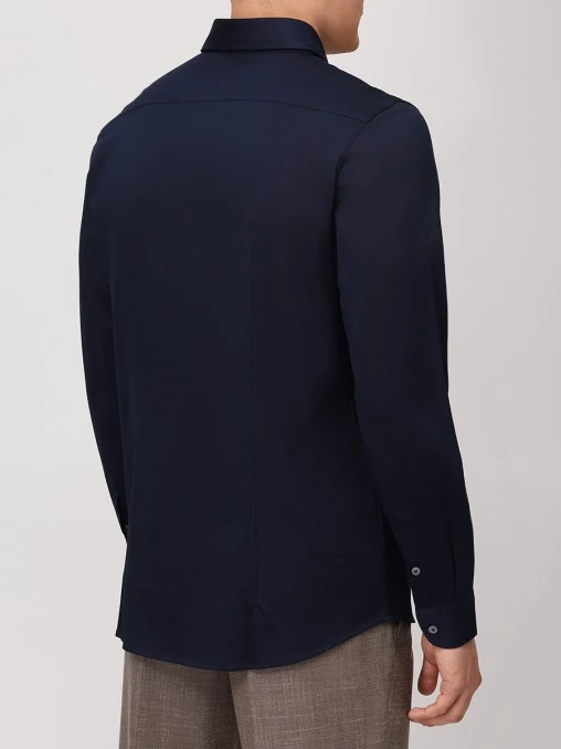 Рубашка Slim Fit хлопковая GRAN SASSO