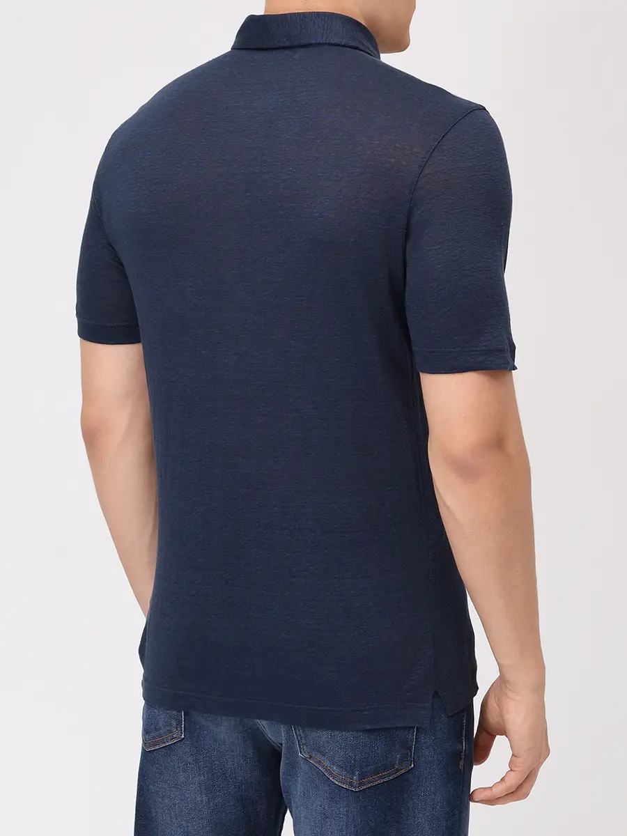 Поло льняное