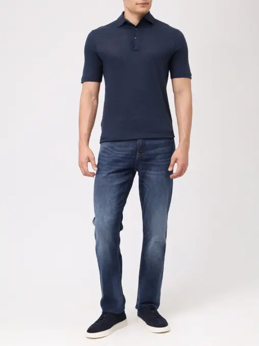 Поло льняное GRAN  SASSO