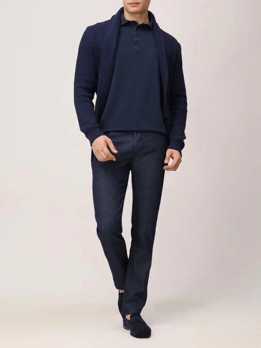 Поло хлопковое GRAN  SASSO