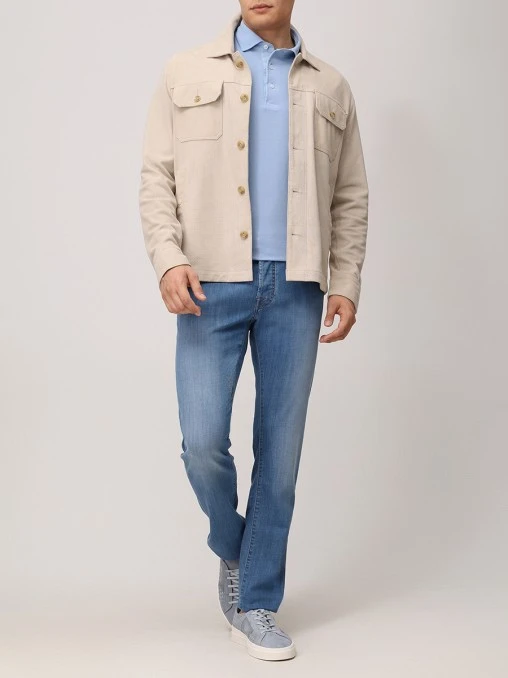 Поло хлопковое GRAN  SASSO