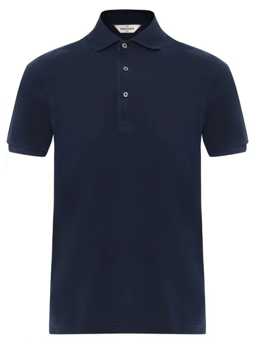Поло хлопковое GRAN  SASSO