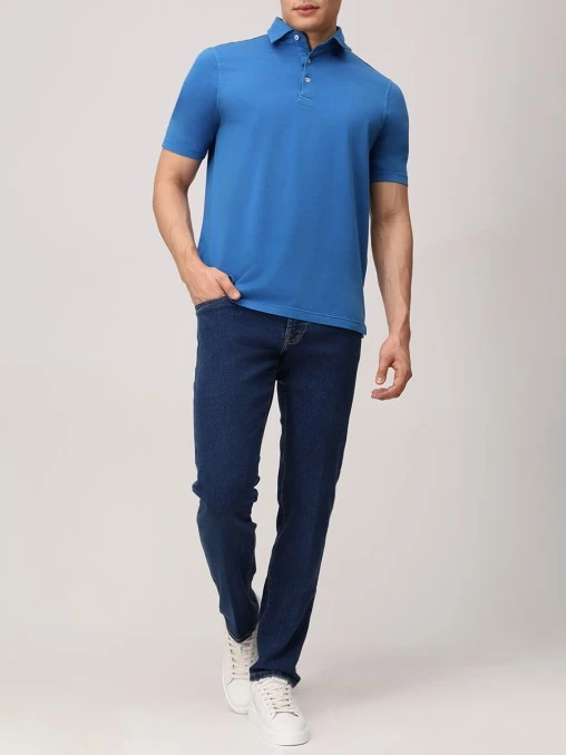 Поло хлопковое GRAN  SASSO