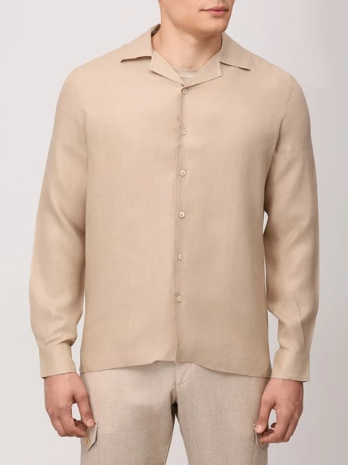 Рубашка Regular Fit льняная GRAN SASSO