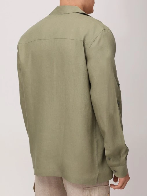 Рубашка Regular Fit льняная GRAN SASSO
