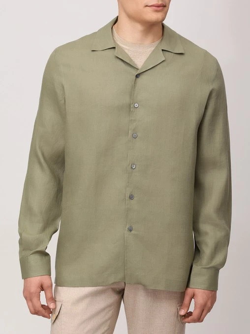 Рубашка Regular Fit льняная GRAN SASSO