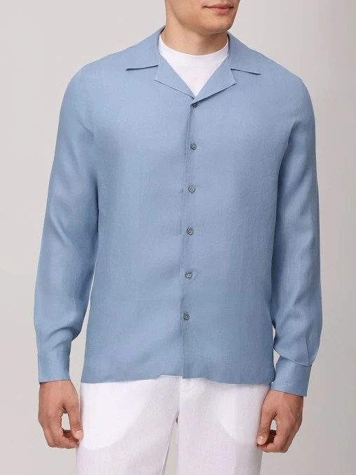 Рубашка Regular Fit льняная GRAN SASSO