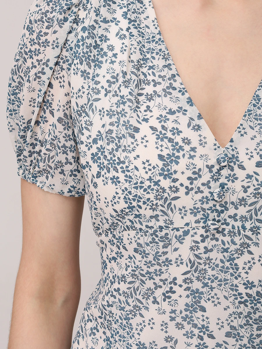 Платье из вискозы