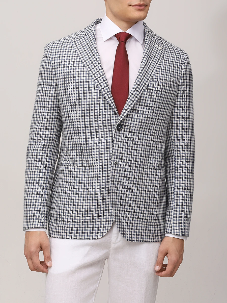 Пиджак в клетку