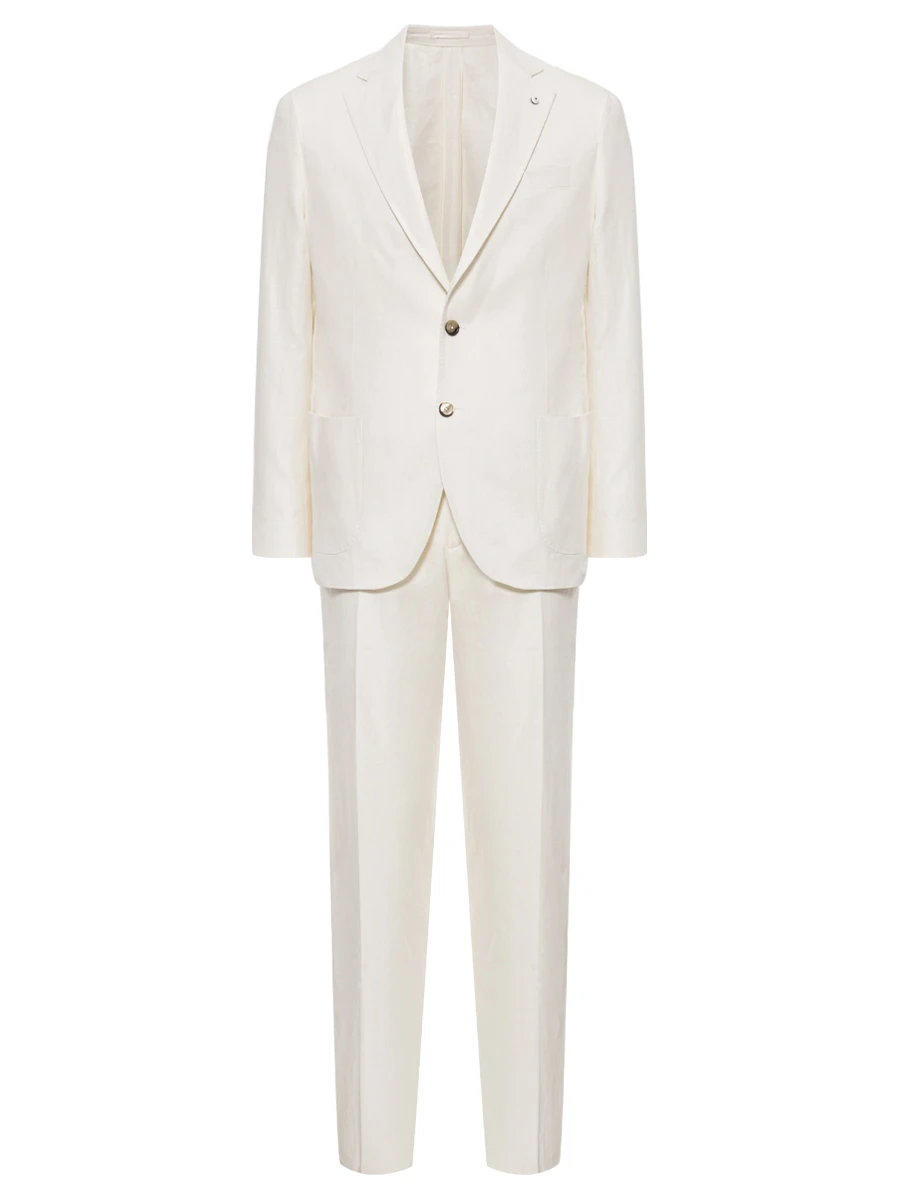 Костюм изо льна и хлопка