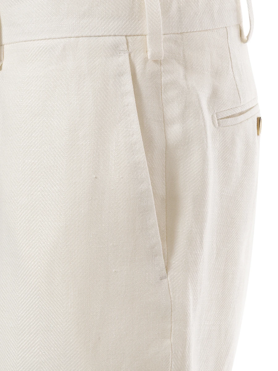 Костюм изо льна и хлопка