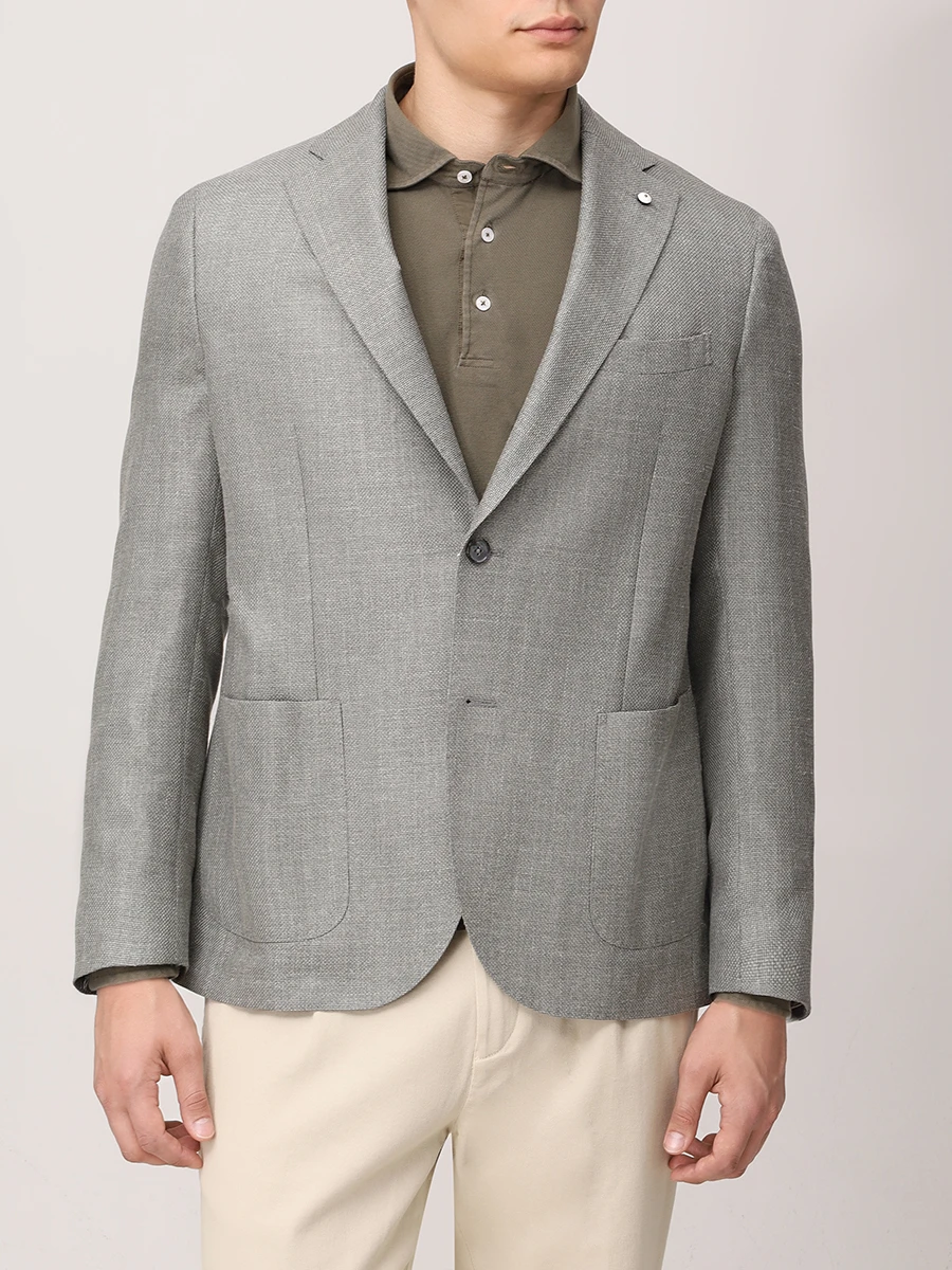 Пиджак шерстяной