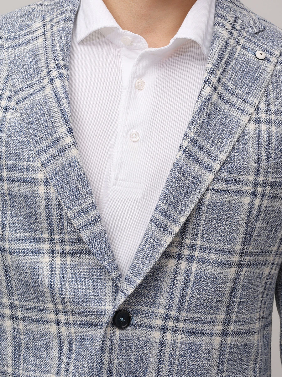 Пиджак в клетку