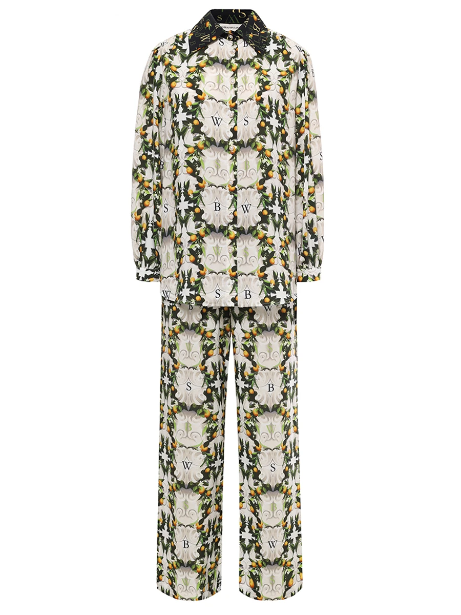 Костюм из вискозы