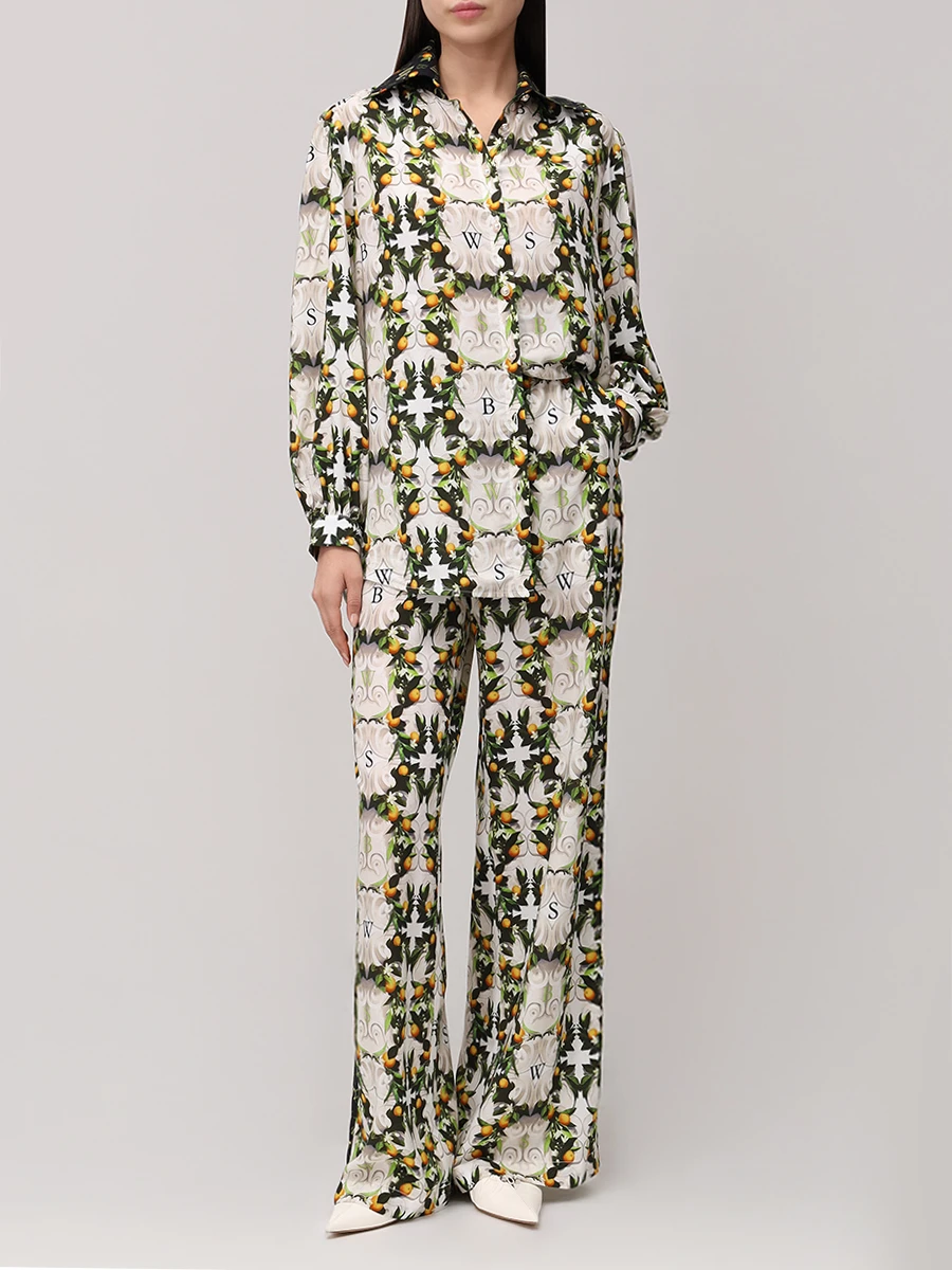 Костюм из вискозы