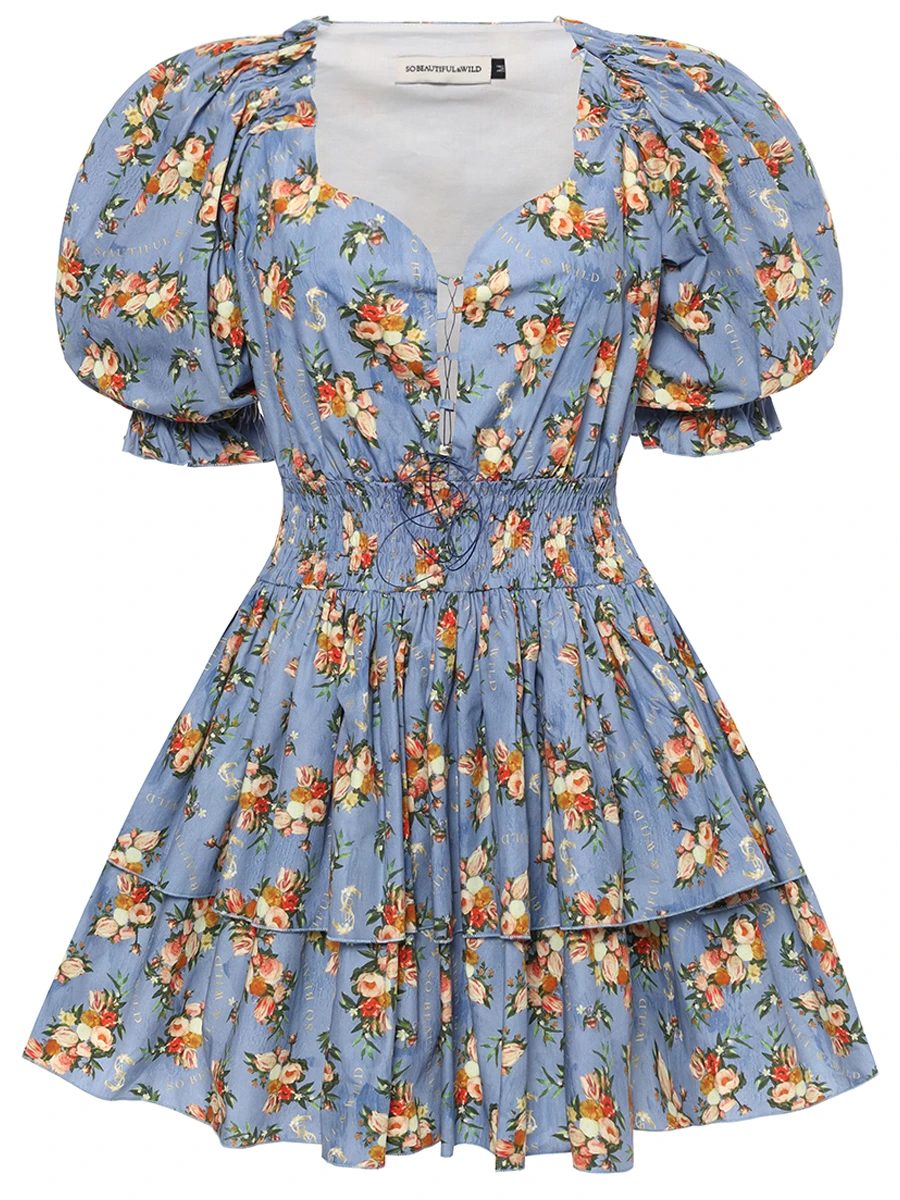 Платье хлопковое