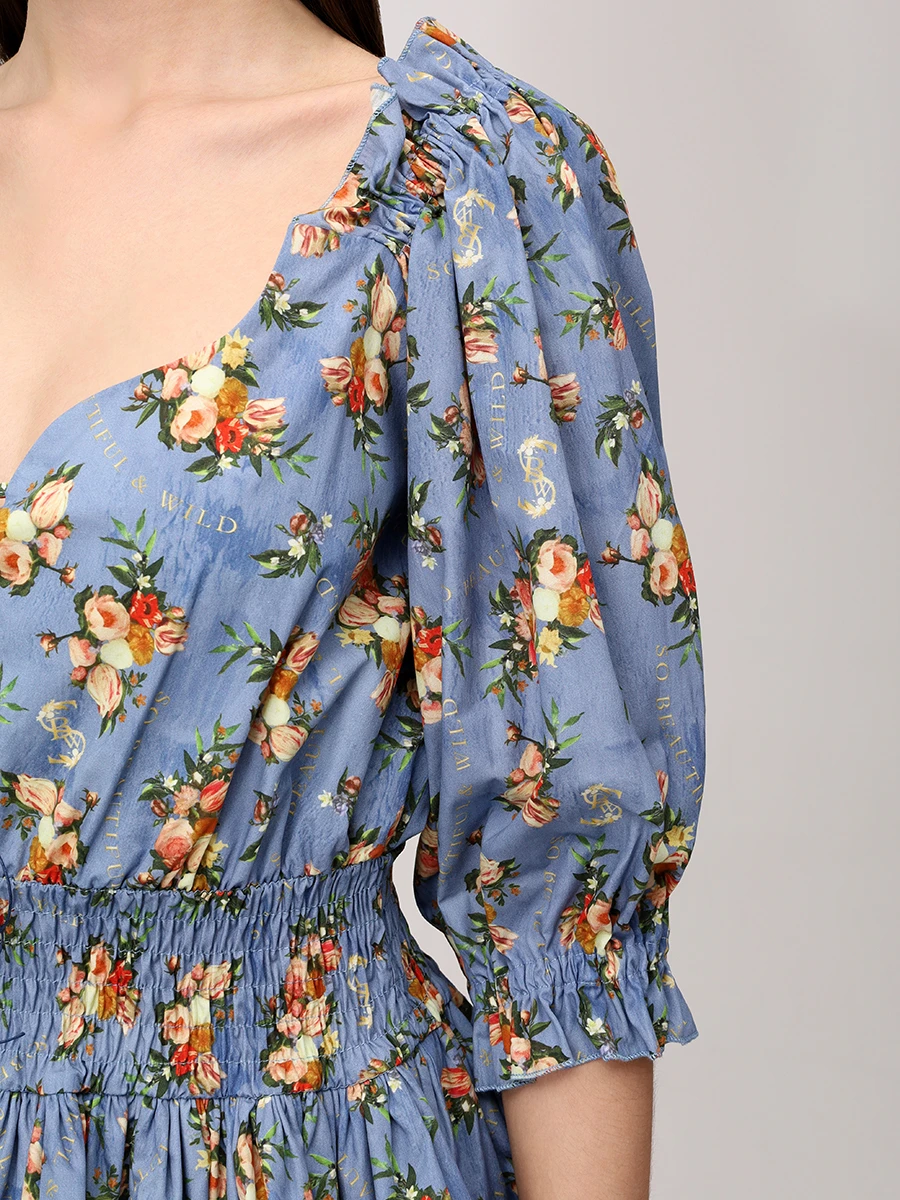 Платье хлопковое