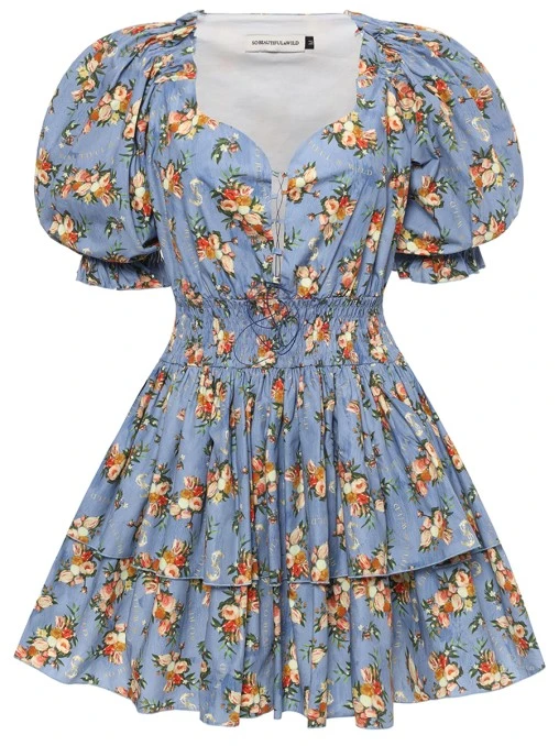 Платье хлопковое SO BEAUTIFUL & WILD