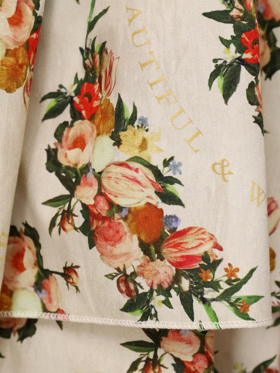 Платье хлопковое