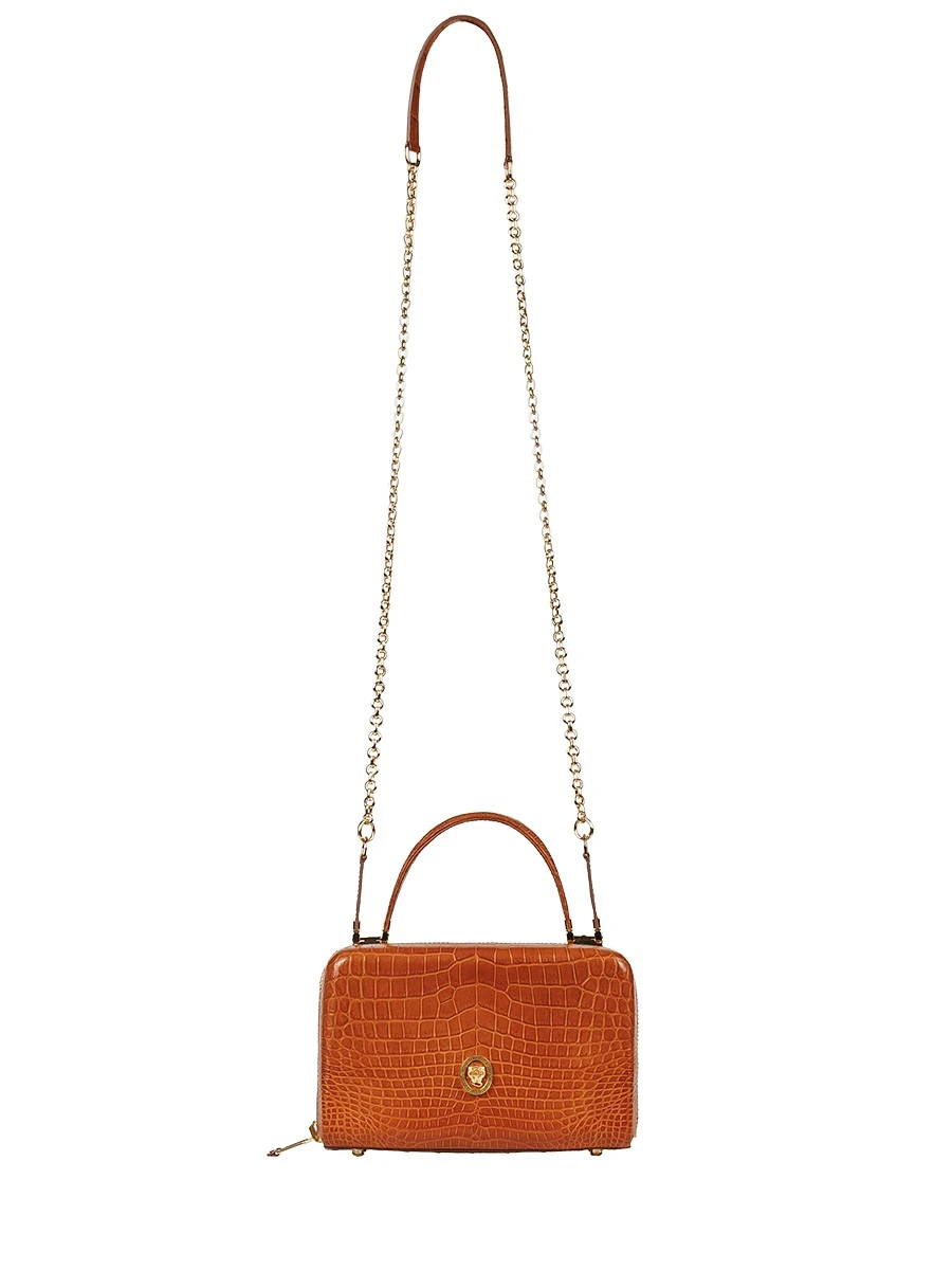 Сумка из кожи крокодила
