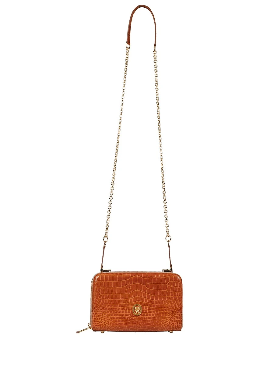Сумка из кожи крокодила
