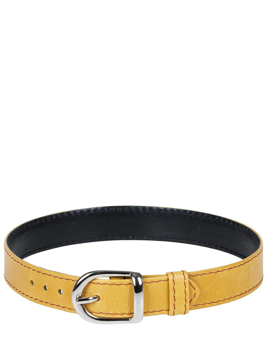 Чокер кожаный