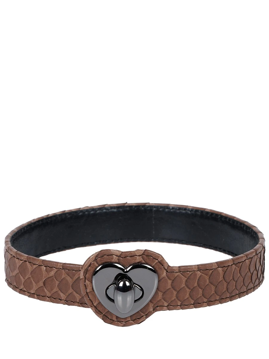 Чокер из кожи питона