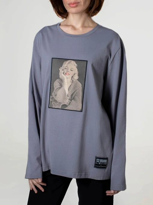 Лонгслив хлопковый KD LIMITED BRAND