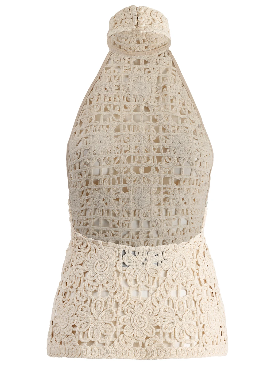 Топ-кроше хлопковый