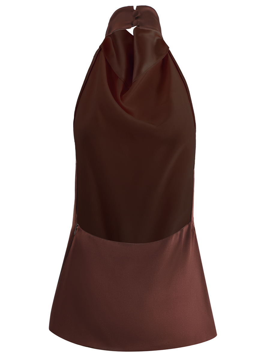 Топ шелковый