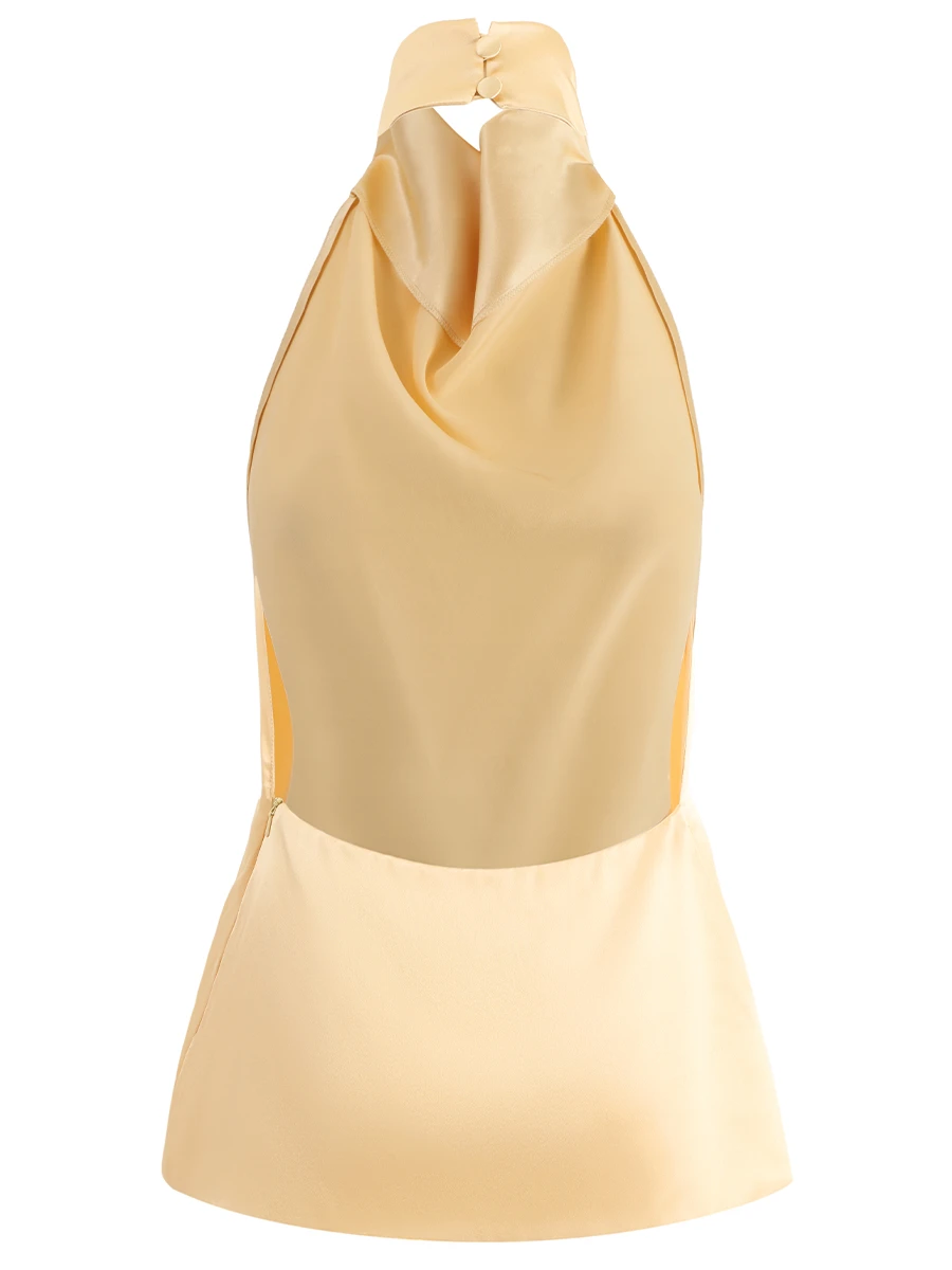 Топ шелковый