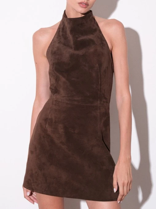 Платье замшевое GODS OF FAME