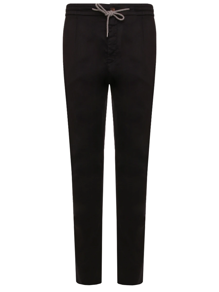 Брюки изо льна и хлопка