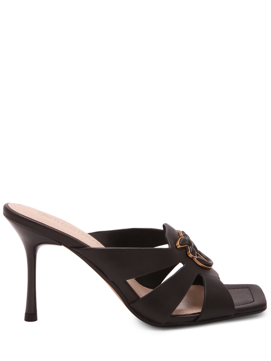 Мюли кожаные